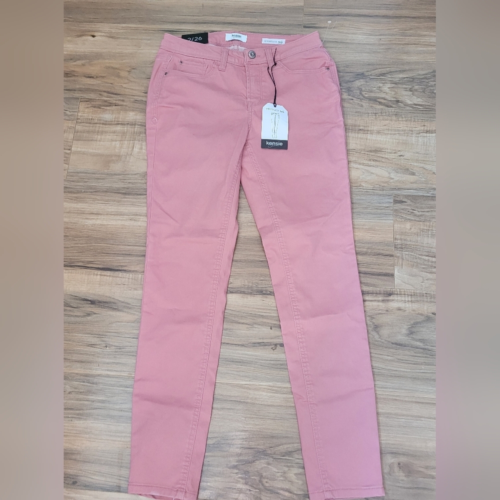 NWT Kensie Effortless Ankle Midrise Jeans Size 2/26